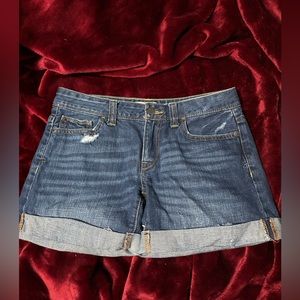 Aéropostale jean denim shorts size 3/4, took tags off but never wore!